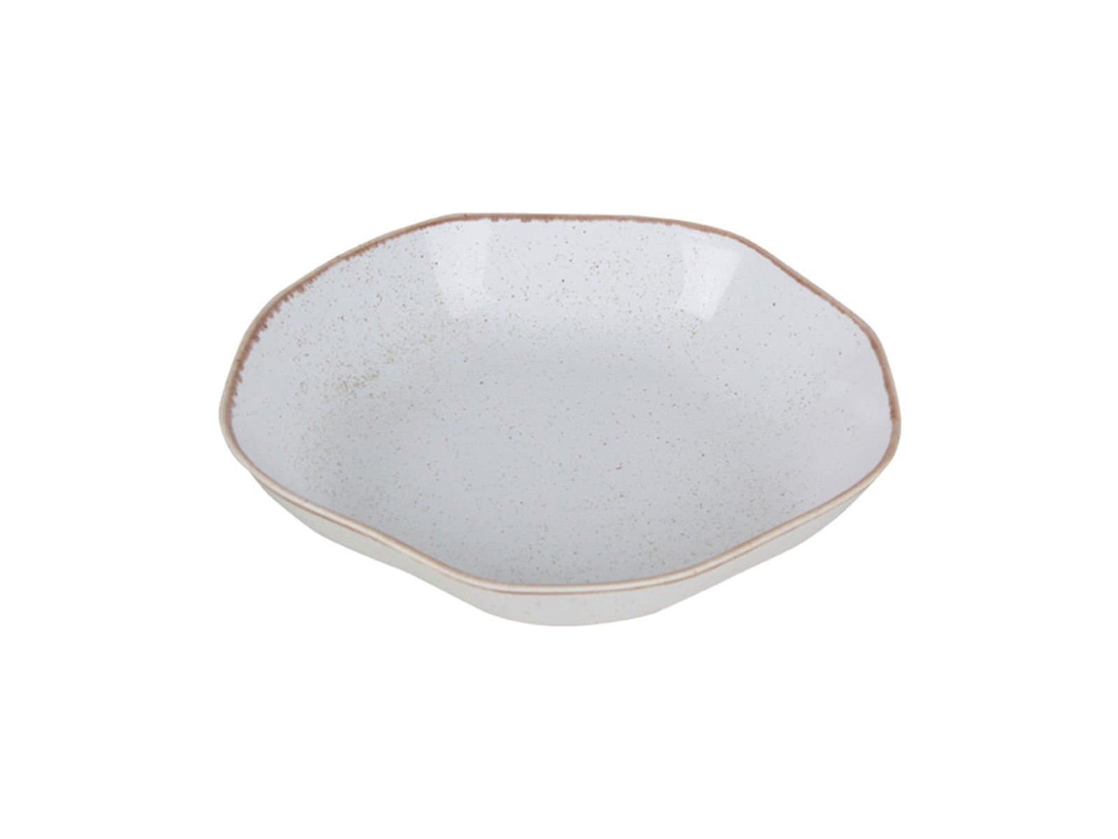 Porland Pure Seasons Beige Deep Plate 21cm 6 pieces