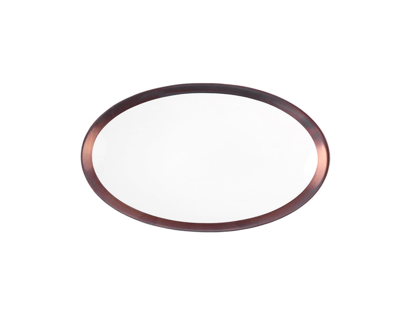 Porland Copper Line Boat Plate 24cm 2 pieces