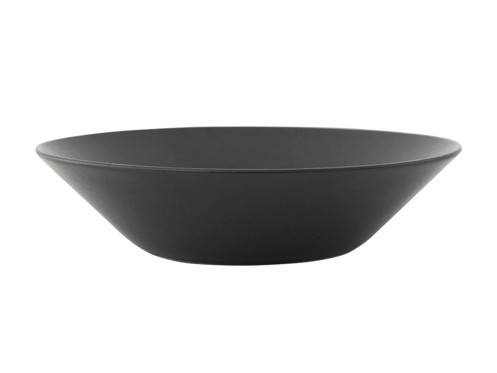 Porland Grazia Seasons Black Deep Plate 20cm 6 pieces