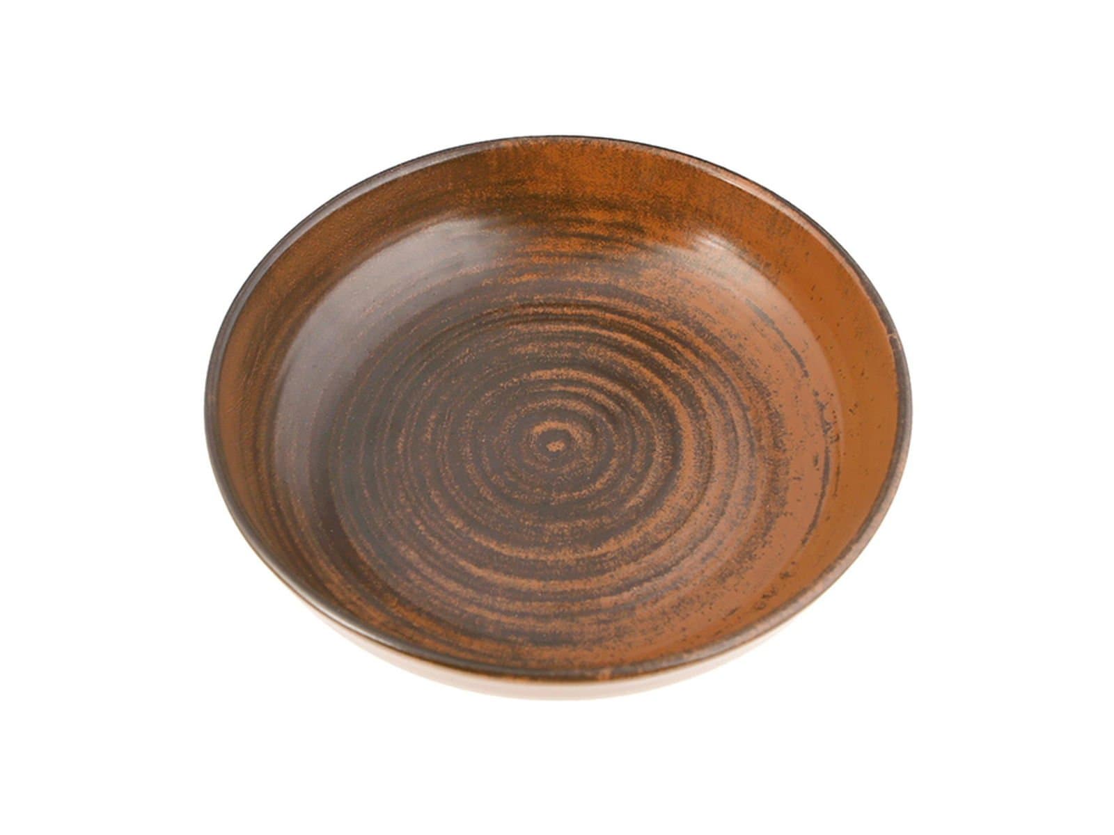 Porland Lykke Brown Bowl 22cm 6 pieces