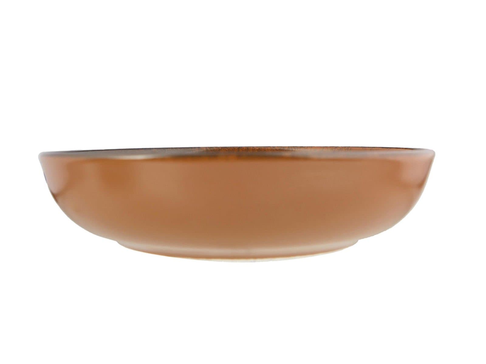 Porland Lykke Brown Bowl 26cm 6 pcs