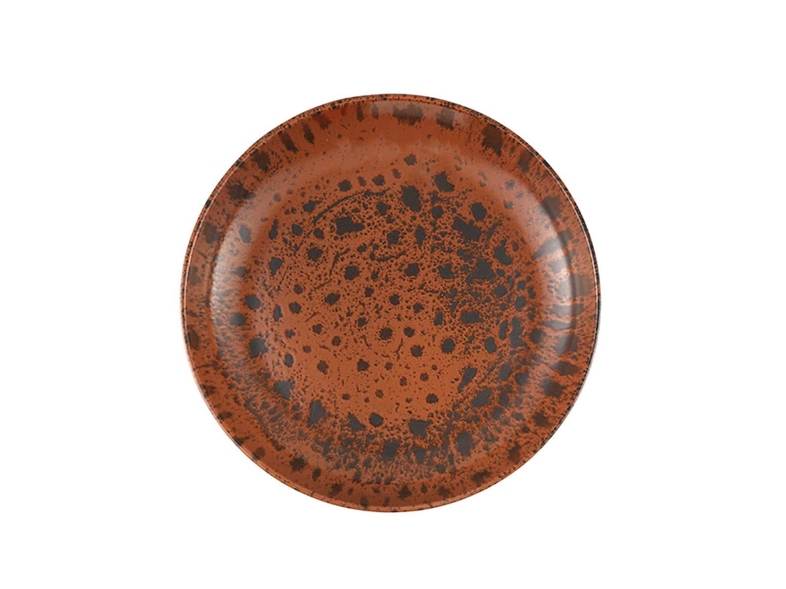 Porland Moire Kahverengi Kase 22cm 6 adet