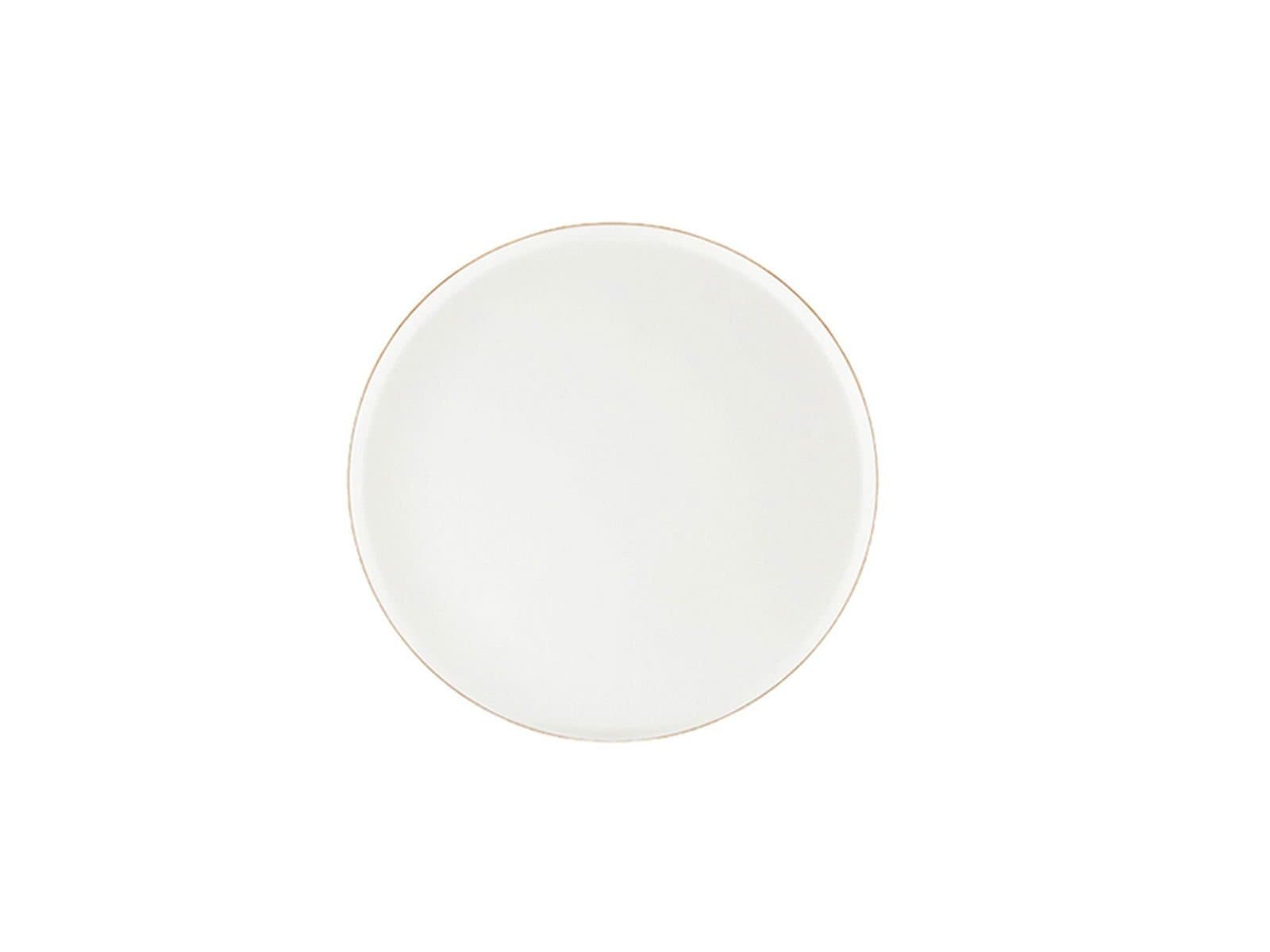 Porland Chopin Gold Gilded Flat Plate 18cm