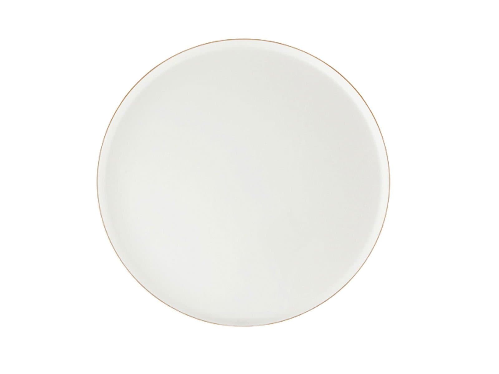 Porland Chopin Gold Gilded Flat Plate 27cm