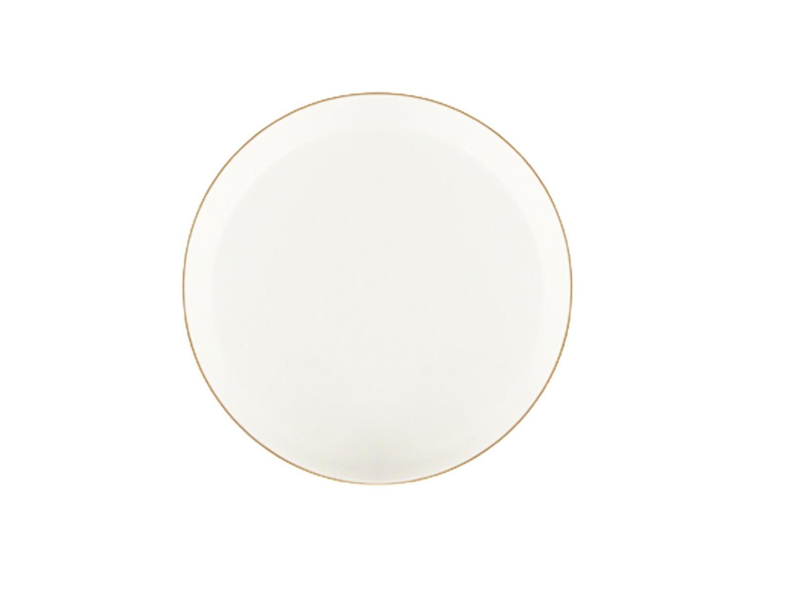Porland Chopin Gold Gilded Deep Plate 19cm