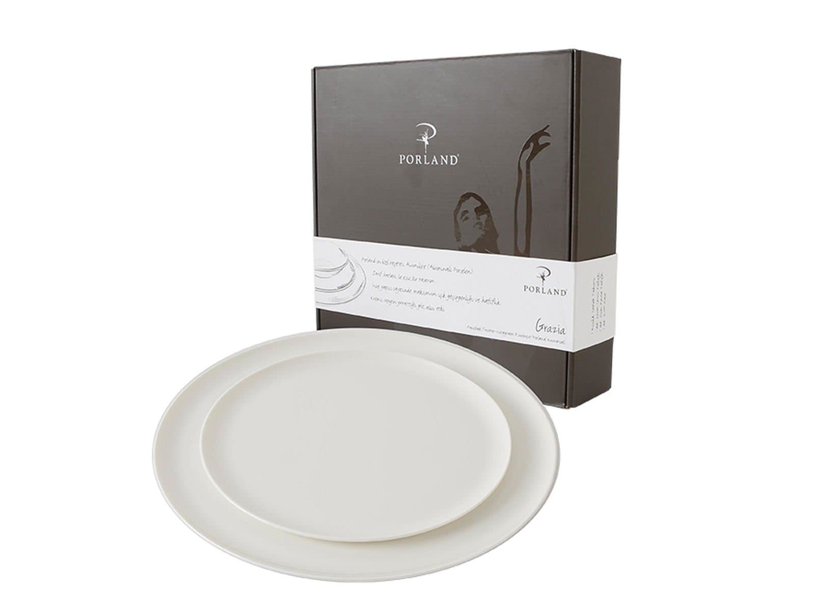 Porland Grazia Alumilite 3 Piece Single Dinner Set