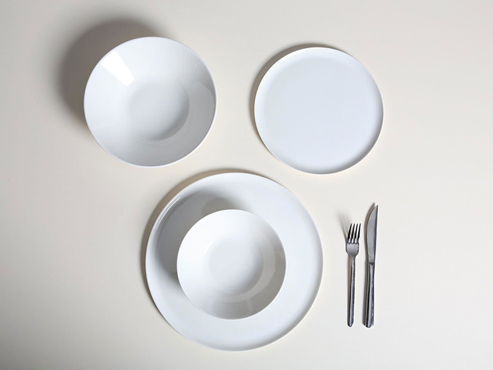 Porland Grazia Alumilite 24 Piece Dinner Set for 6 People