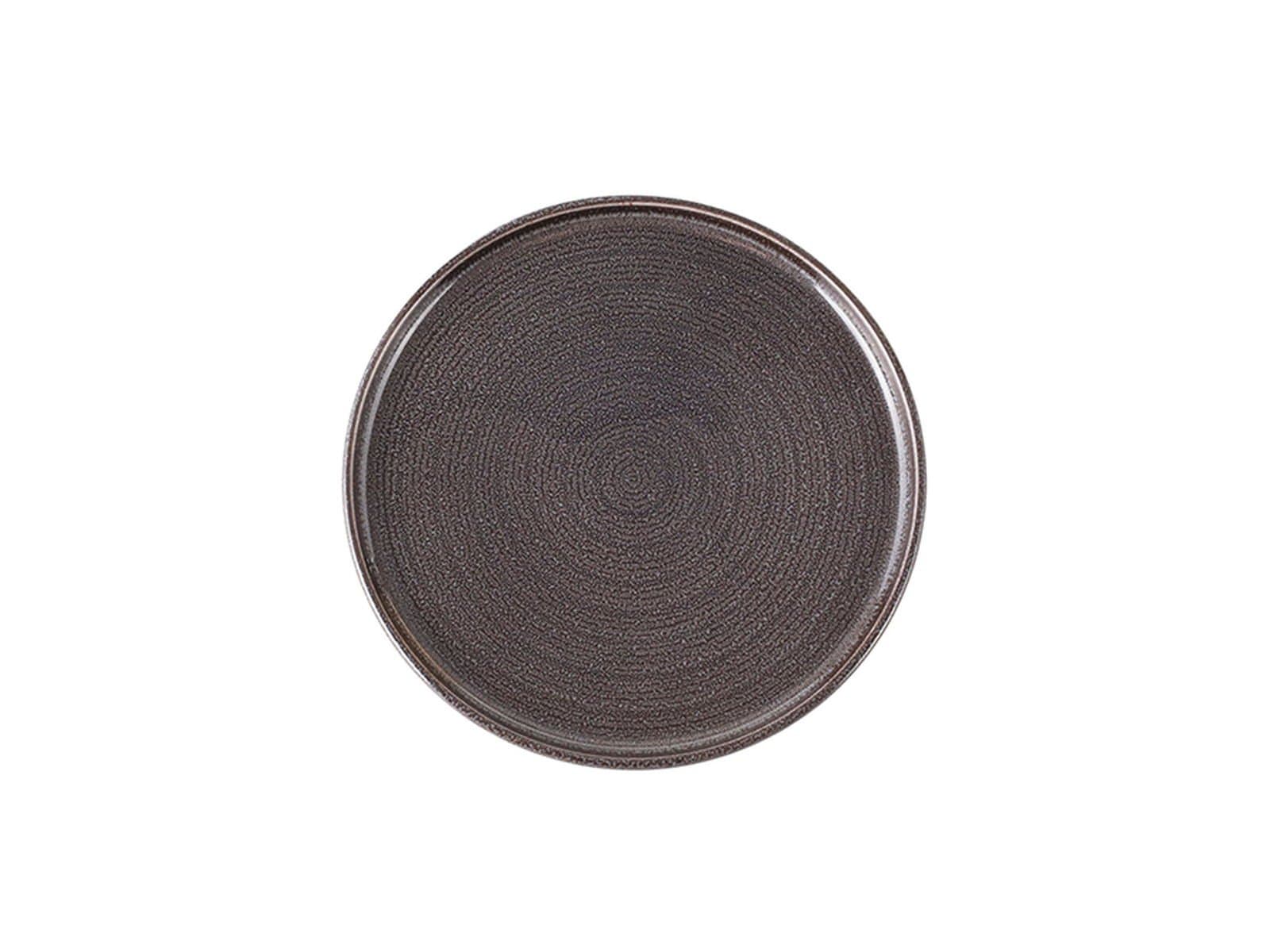 Porland Ethos Rock Flat Plate 18cm 6 pieces