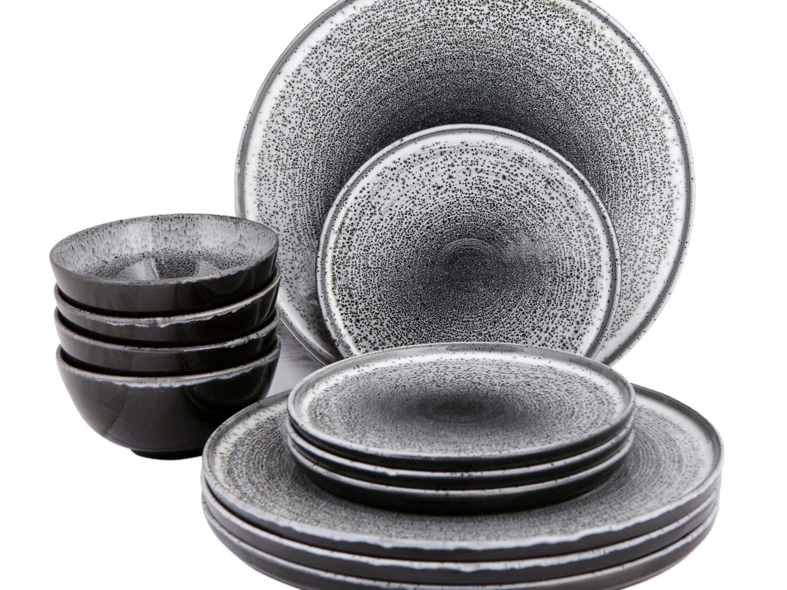 Porland Ethos Twilight 12 Piece Dinner Set for 4 People