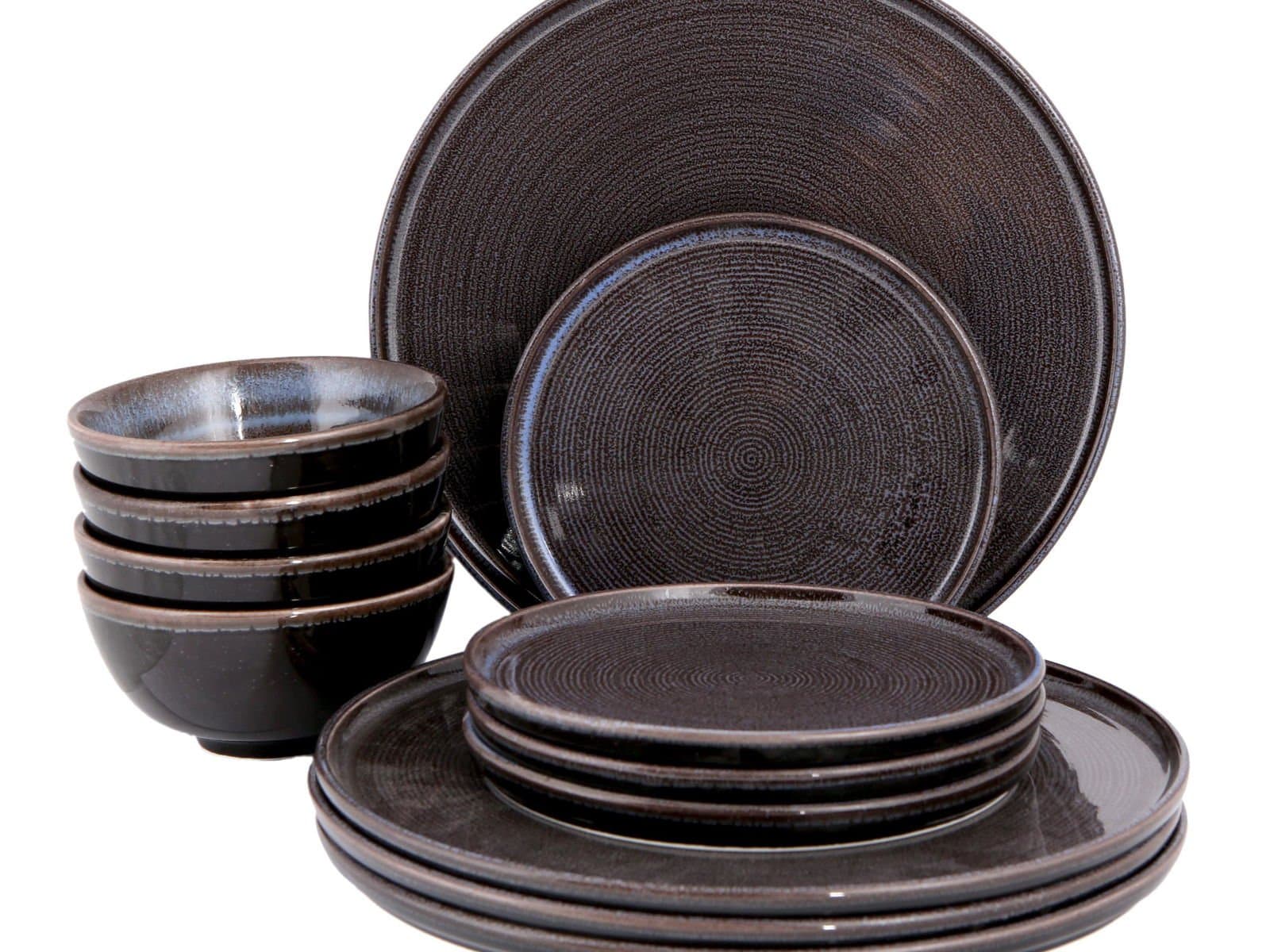 Porland Ethos Rock 12 Piece Dining Set for 4 People