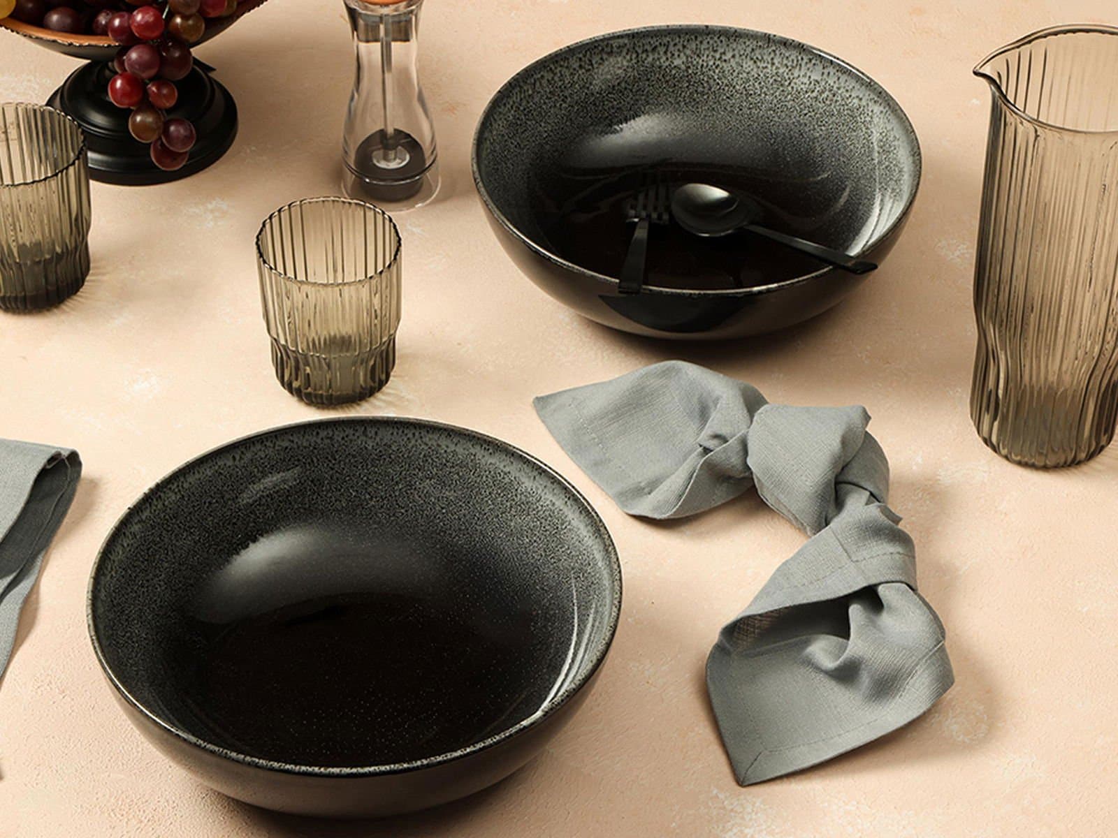 Porland Ethos Twilight 2-Piece Bowl Set 25cm