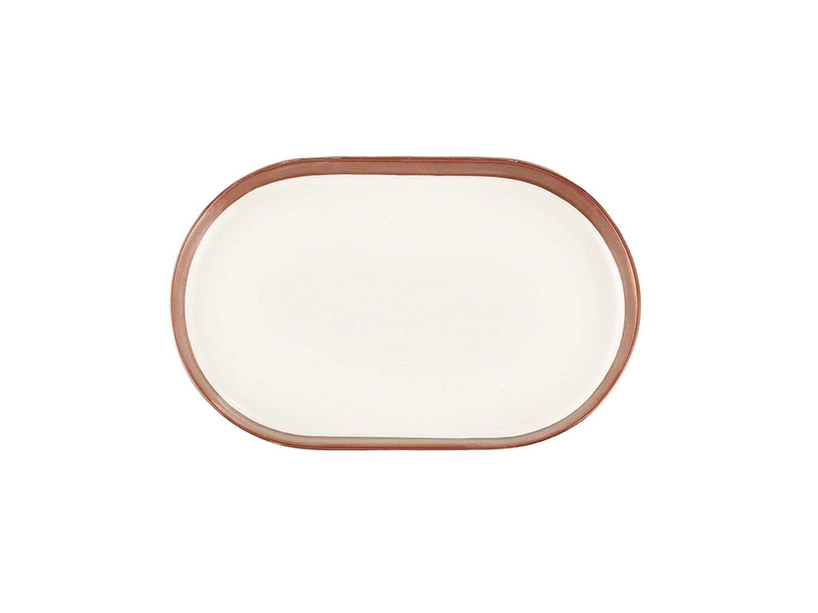 Porland Chopin Copper Boat Plate 18cm