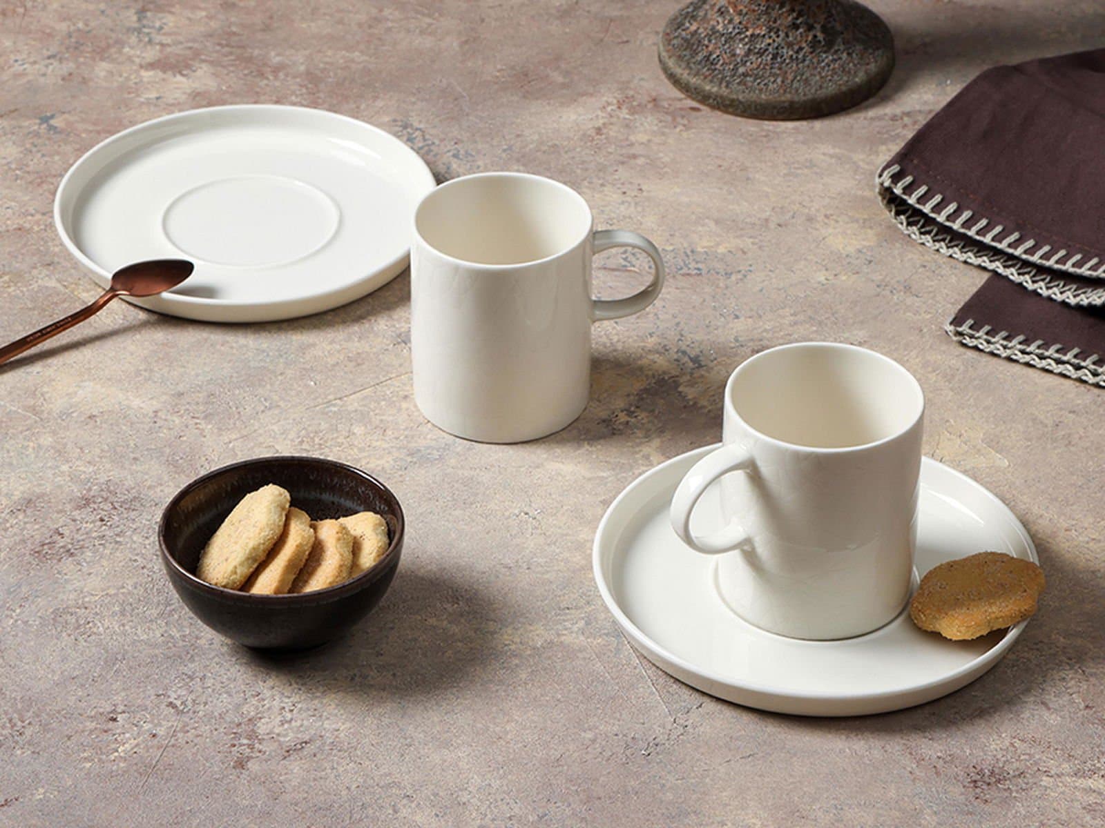 Porland Illusion Alumilite 2 Person Tea Cup Set 200cc