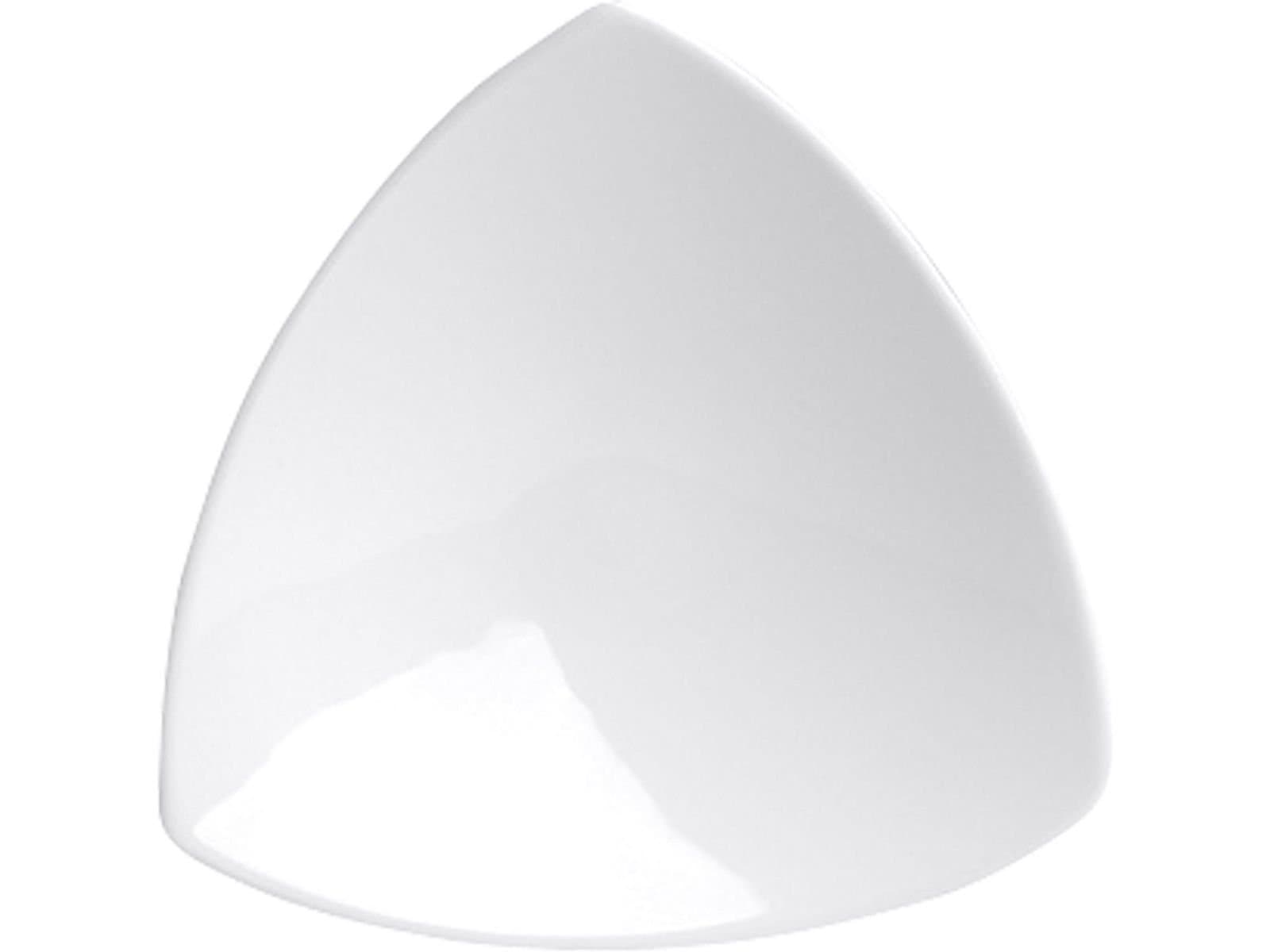 Porland Lotus White Deep Plate 22cm 2 Pieces
