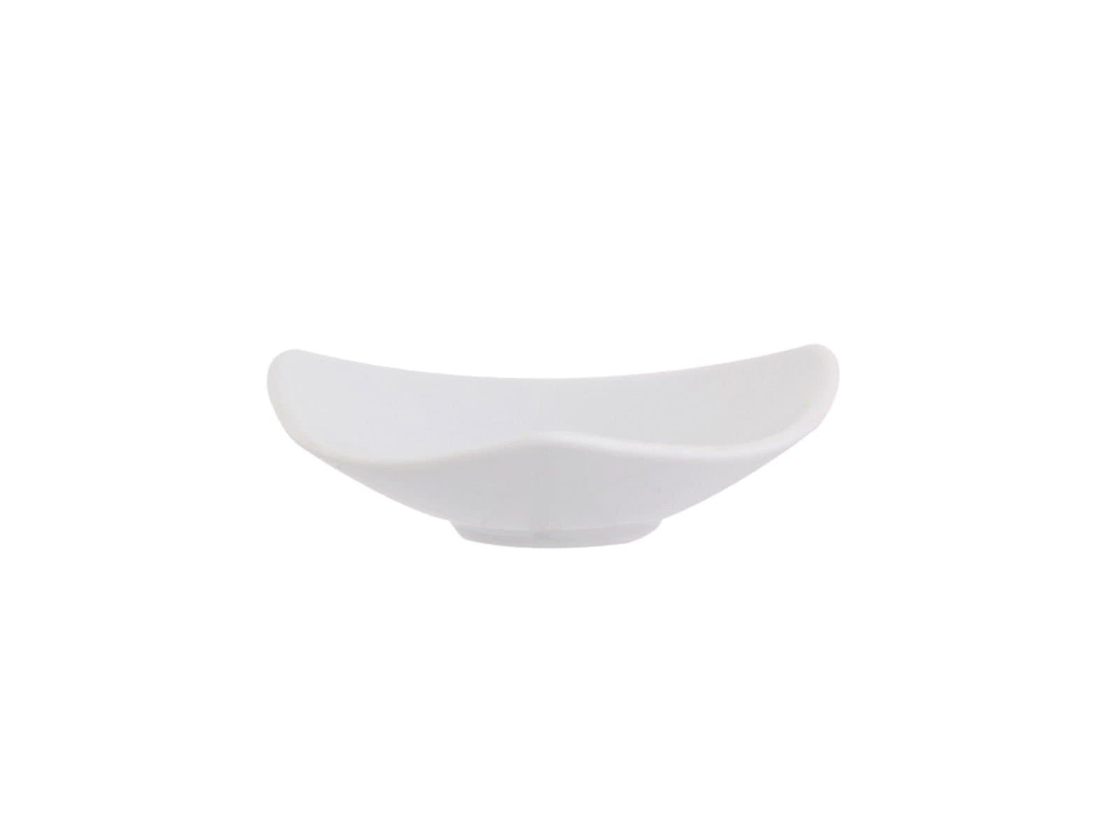 Porland Lotus White Mini Plate 9cm 6 Pieces