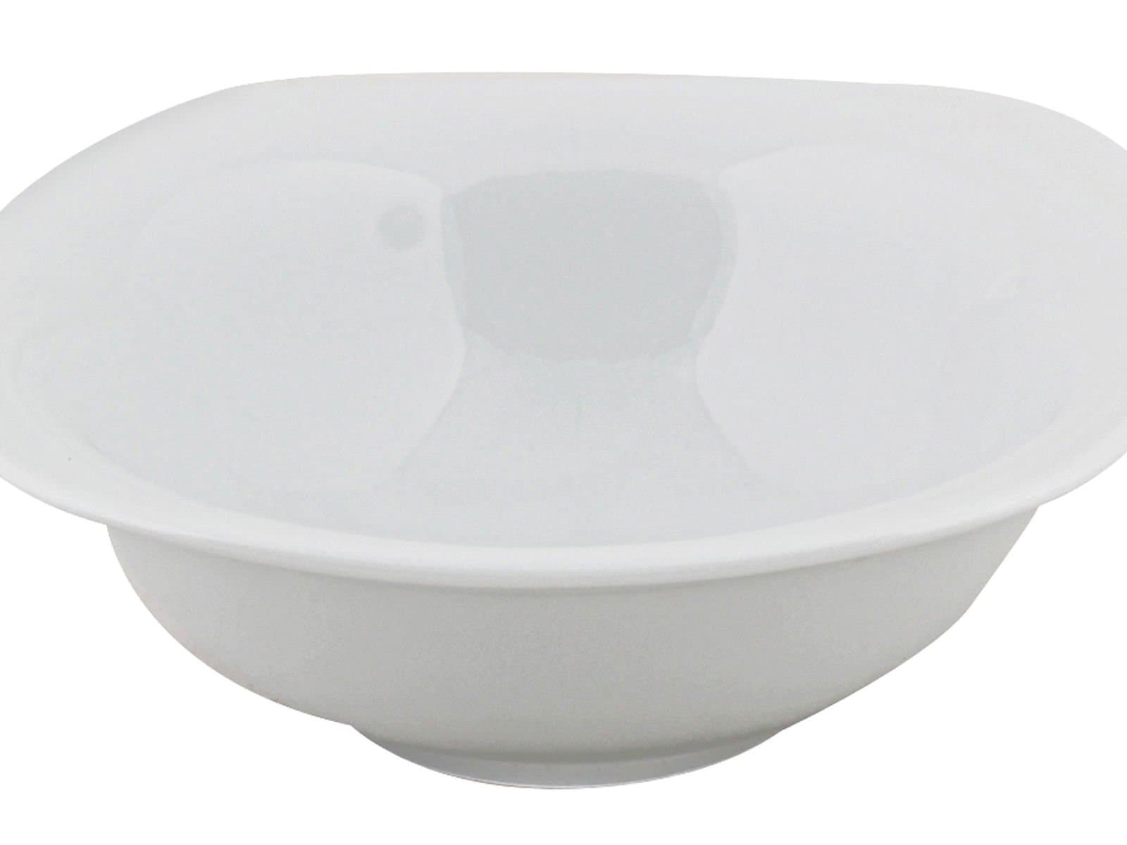Porland Paloma White Bowl 25cm 6 Pieces