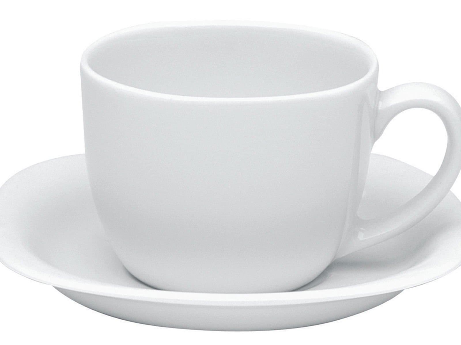 Porland Paloma White Saucer Teacup 210cc