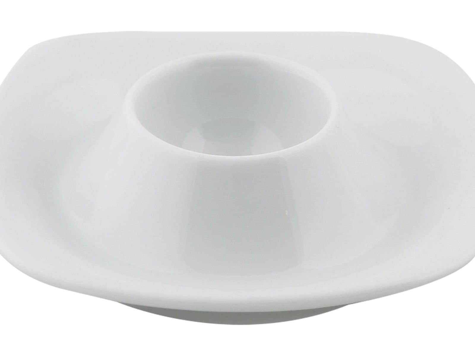 Porland Paloma White Egg Cup 12cm 6 Pieces