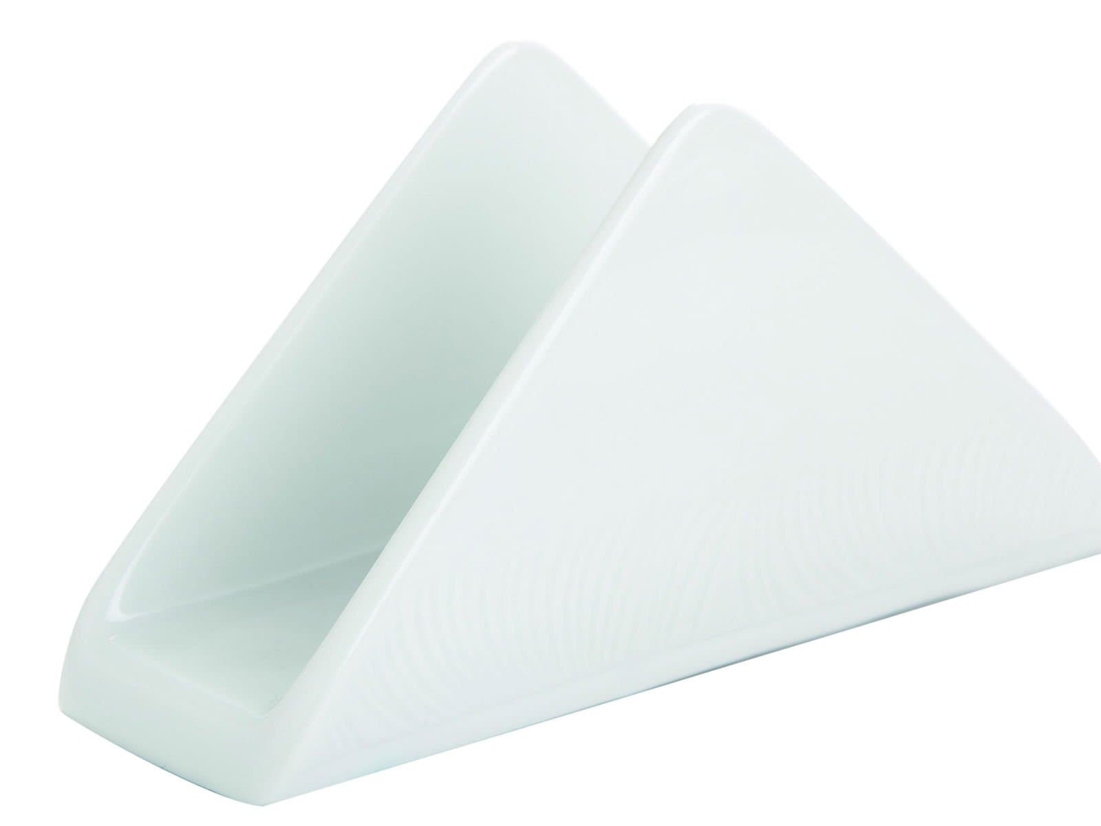Porland Lara White Napkin Holder 16cm 6 Pieces