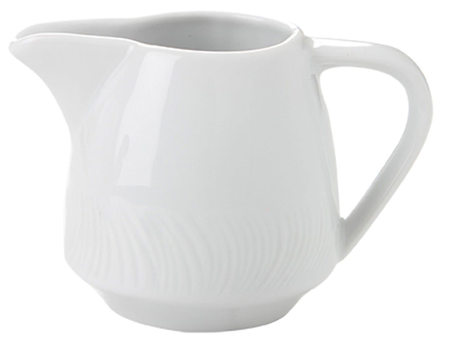 Porland Lara White Creamer 125cc 6 Pieces