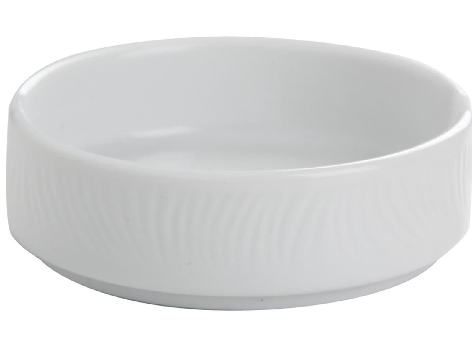 Porland Lara White Ashtray 10cm 6 Pieces