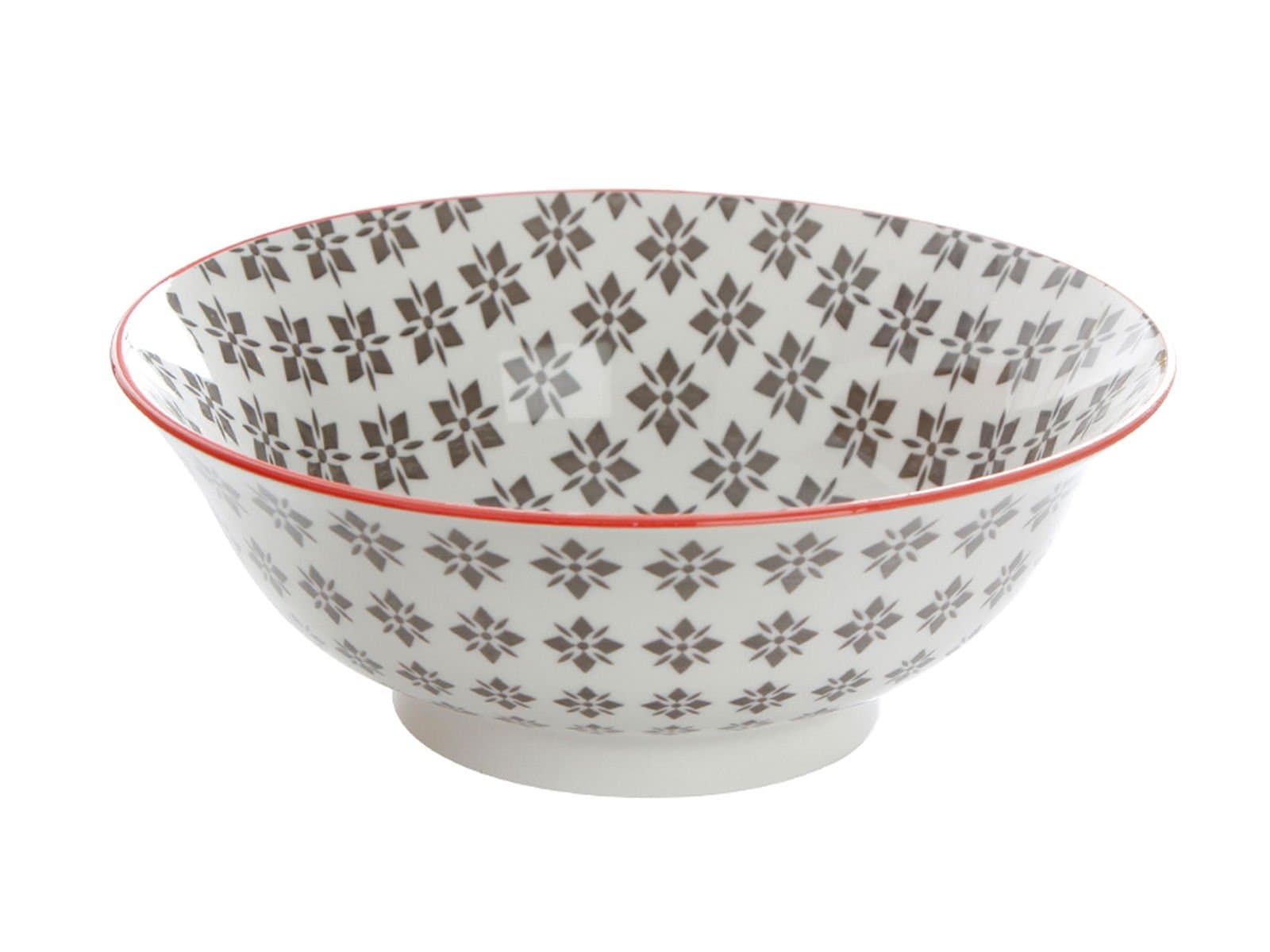 Porland Mix&Match Gray Bowl 20cm 6 Pieces