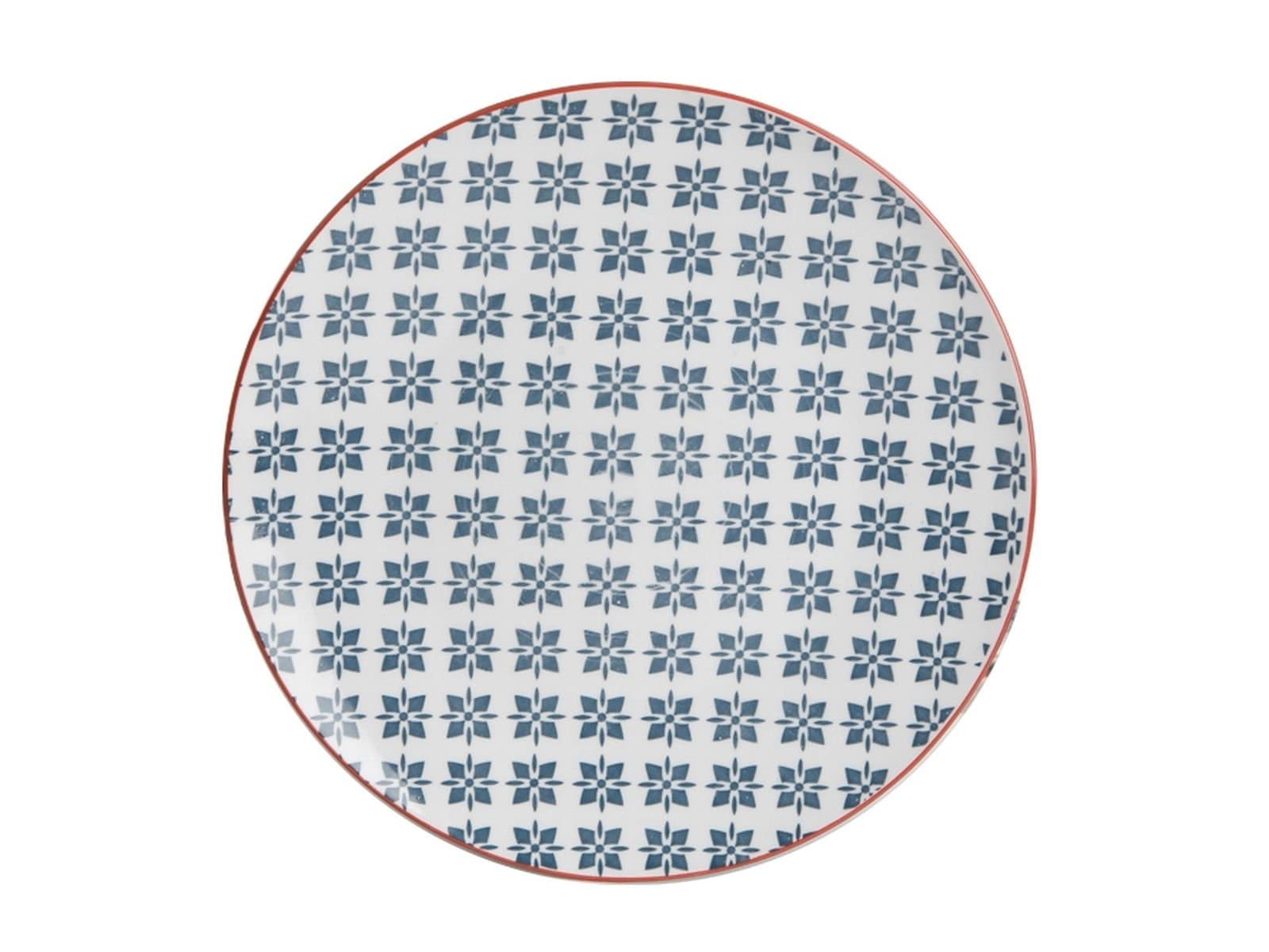 Porland Mix&Match Blue Plate 27cm 6 Pieces