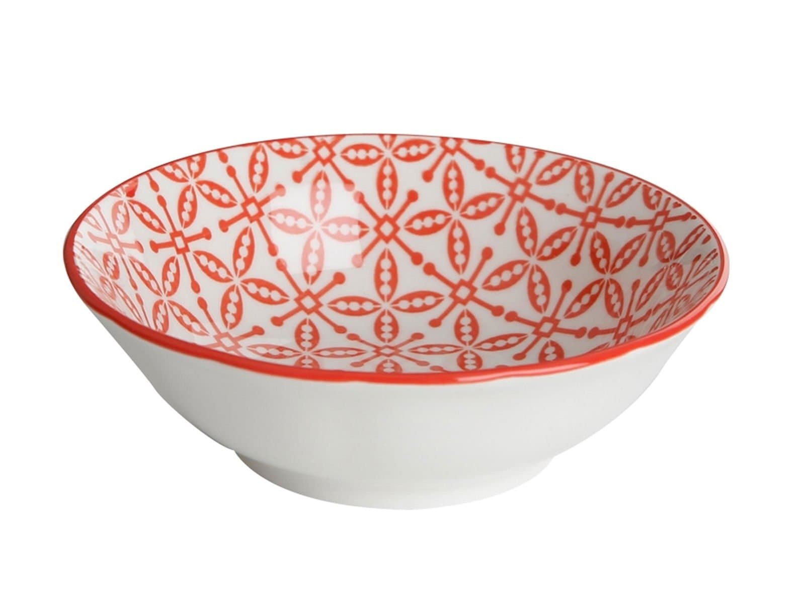 Porland Mix&Match Red Bowl 11cm 12 Pieces