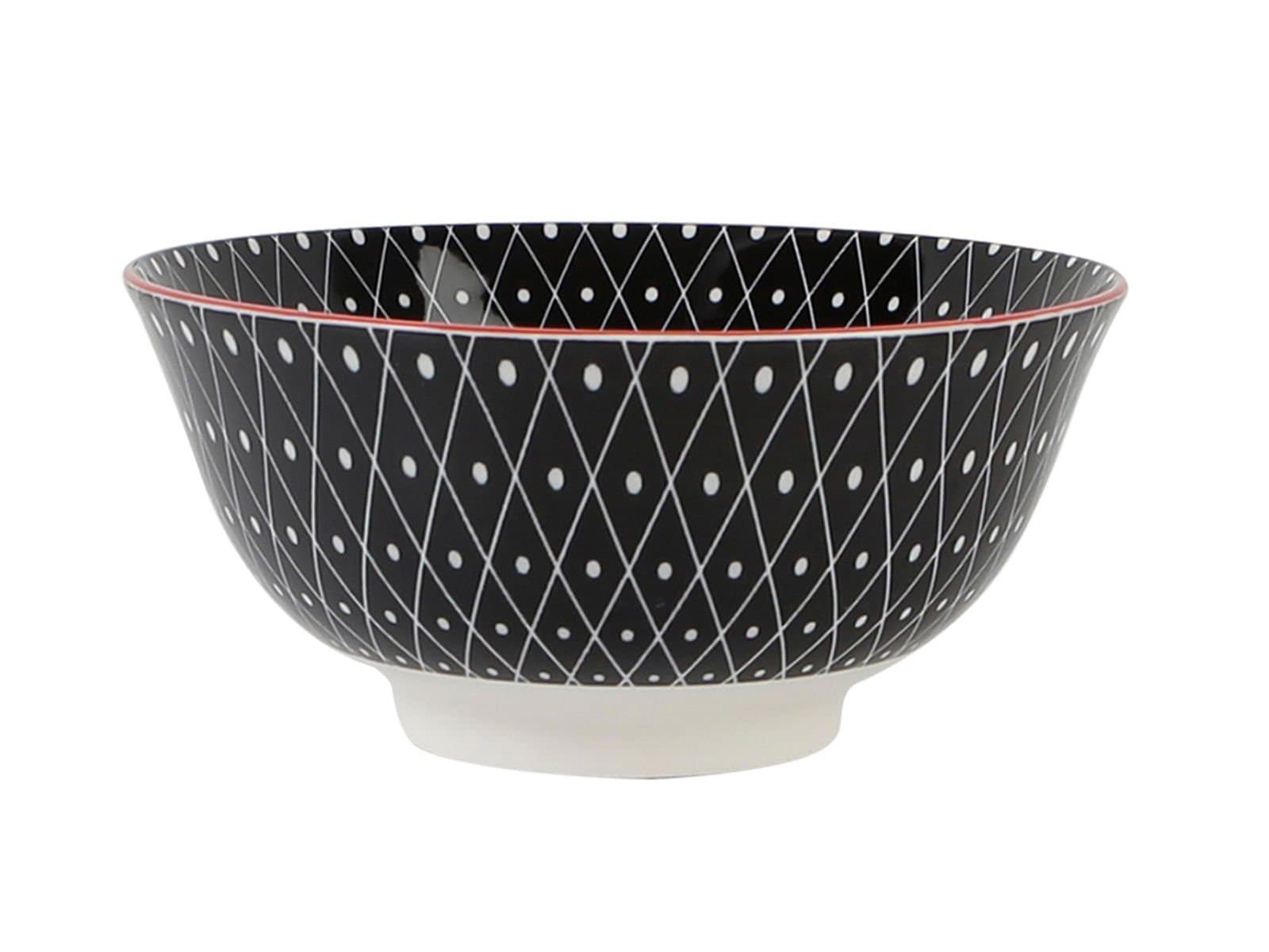 Porland Mix&Match Black Bowl 15cm