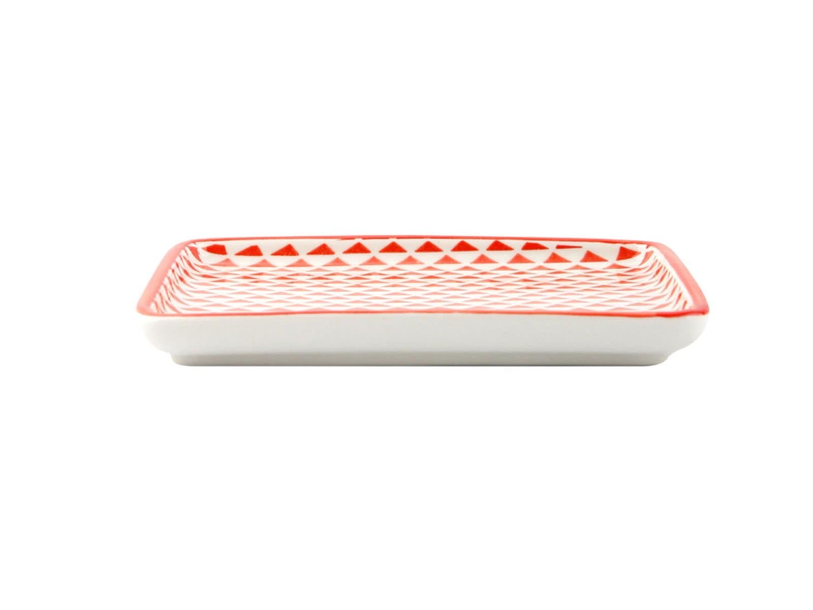 Porland Mix&Match Red Boat Plate 15cm 6 Pieces