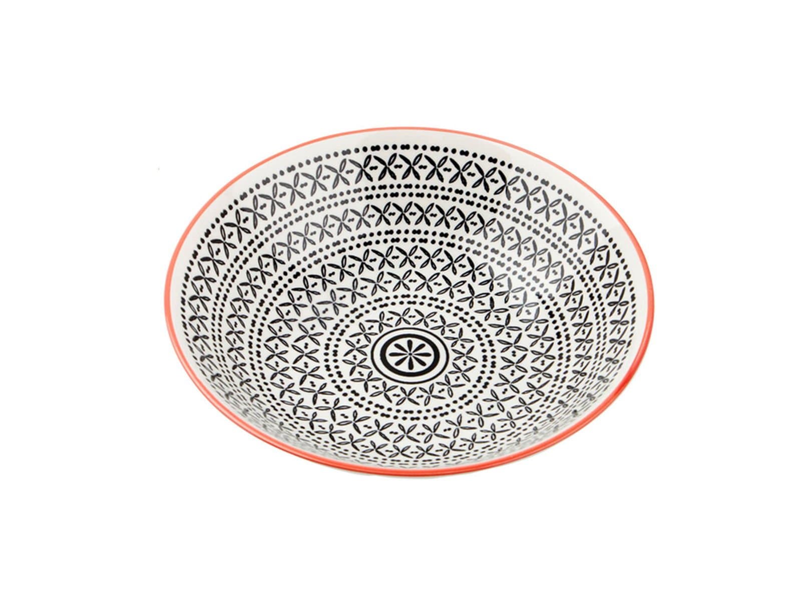 Porland Mix&Match Black Deep Plate 19cm