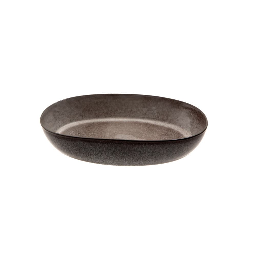 Jumbo Twin Smoked Boat Plate 24 cm