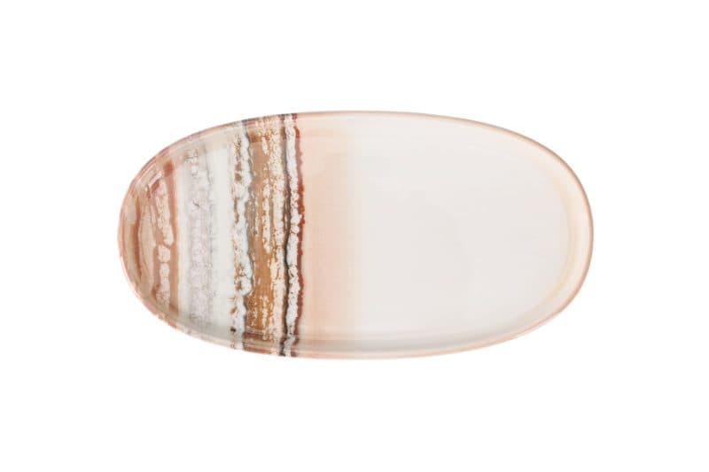Terra Oval Plate 30 cm