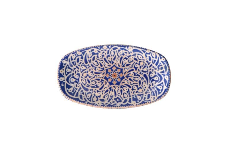 Oriental Oval Plate 16 cm