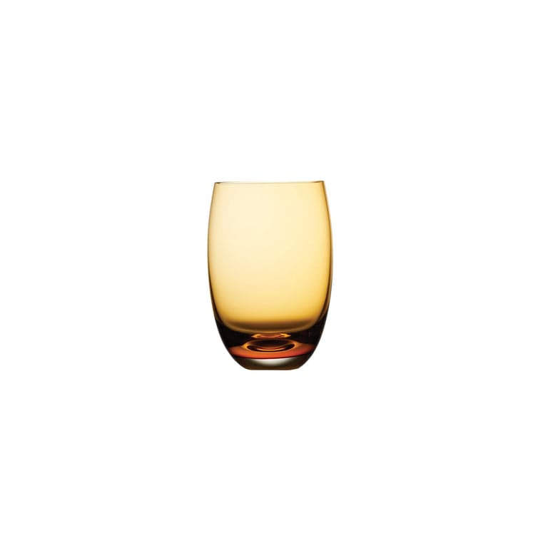 Colored O Set of 4 Water Glasses