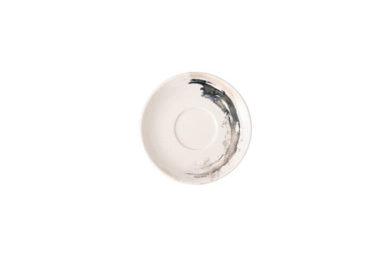 Quartet Slate Coupe Saucer For Coffee Cup 13 cm