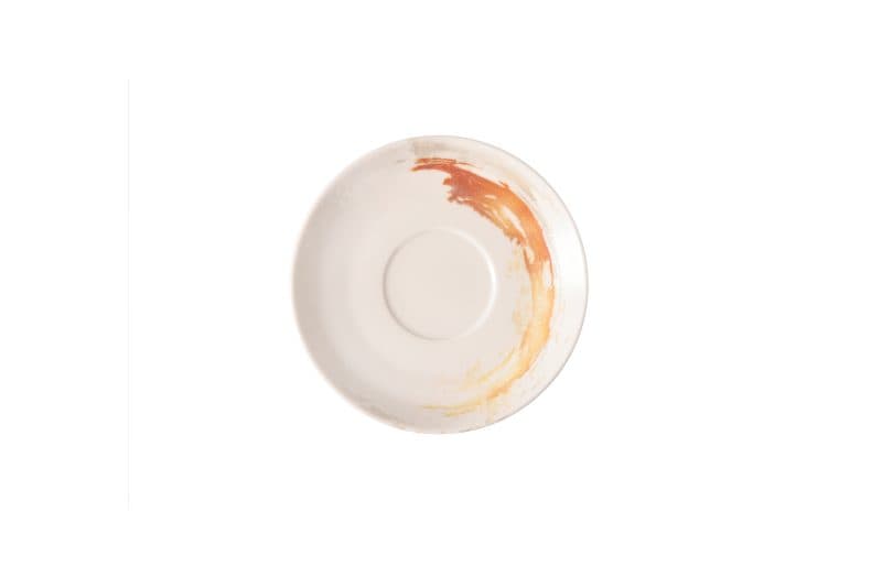 Quartet Flame Coupe Saucer For Tea/Coffee Cup 14 cm
