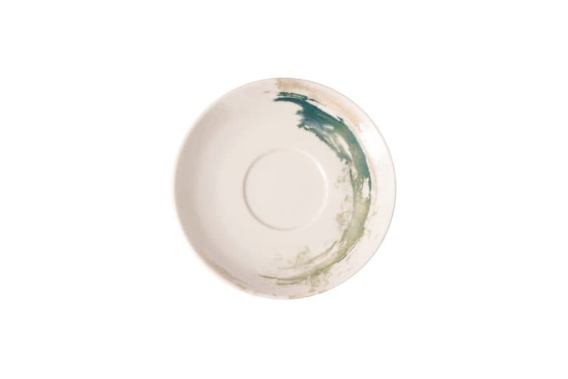 Quartet Leafy Coupe Saucer For Tea/Coffee Cup 14 cm