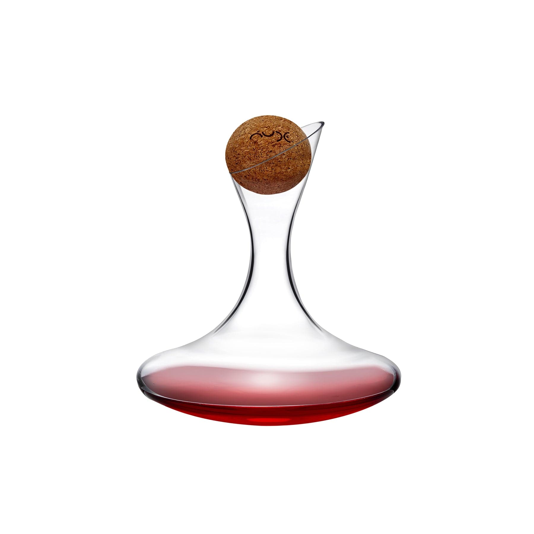 Nude Oxygen Carafe with Cork Stopper