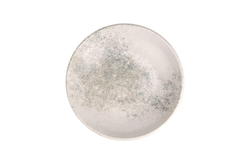 Smoky Matte Blue Deep Plate 19 cm