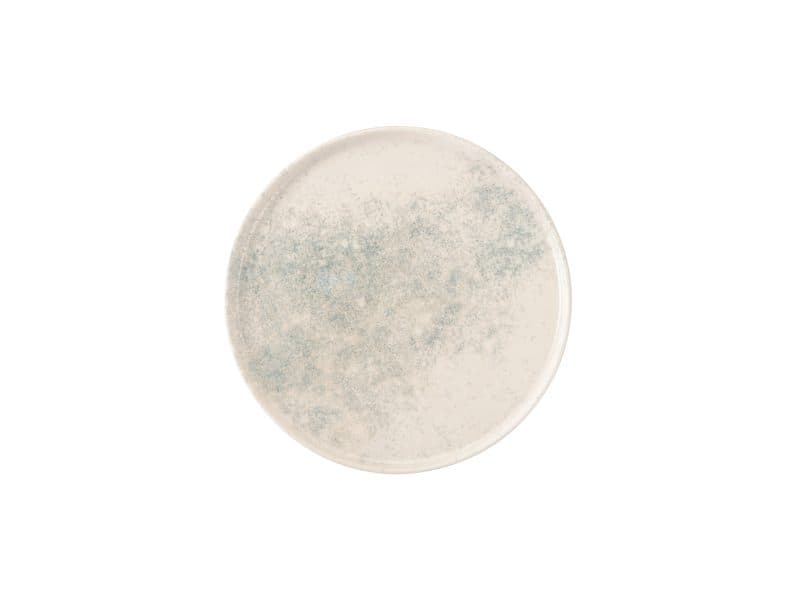 Smoky Matte Blue Flat Plate 16 cm