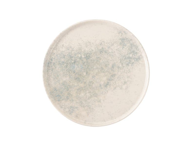 Smoky Matte Blue Flat Plate 24 cm