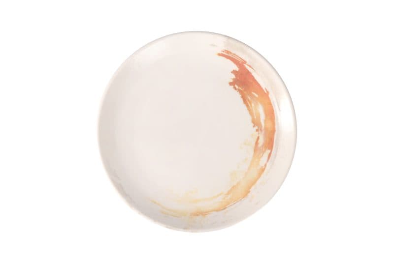 Quartet Flame Coupe Flat Plate 23 cm