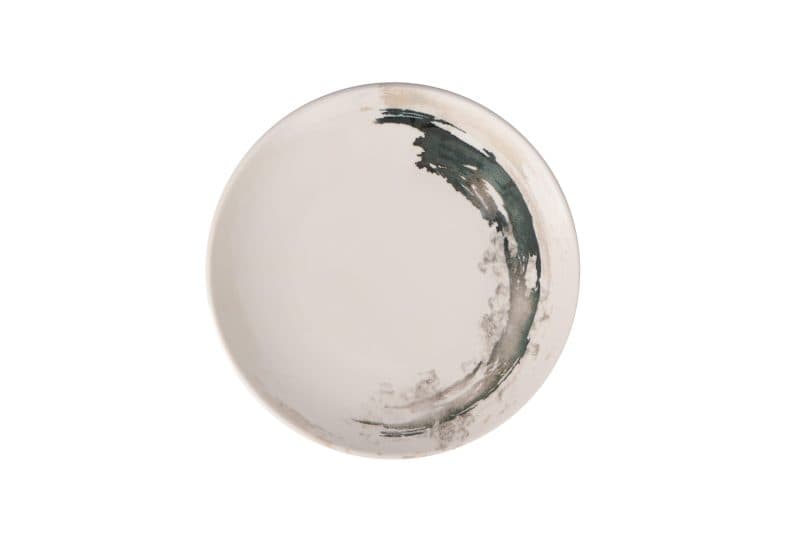 Quartet Slate Coupe Flat Plate 25 cm