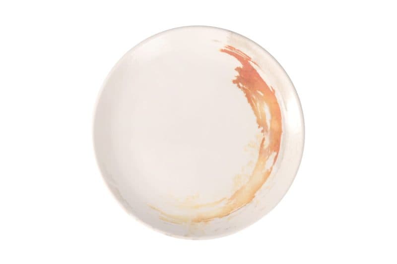 Quartet Flame Coupe Flat Plate 25 cm