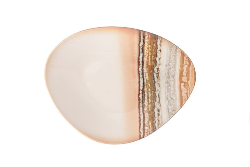 Terra Triangular Flat Plate 28 cm