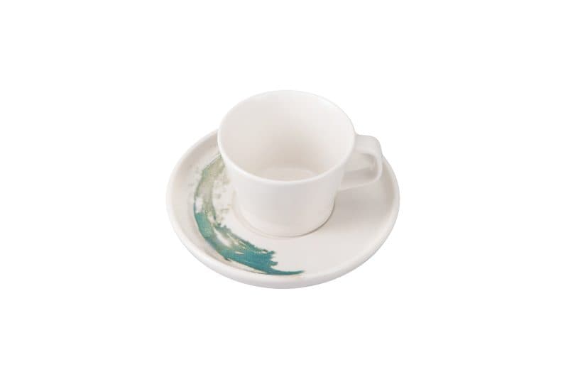 Quartet Leafy Coffee Cup&Saucer 80 cc