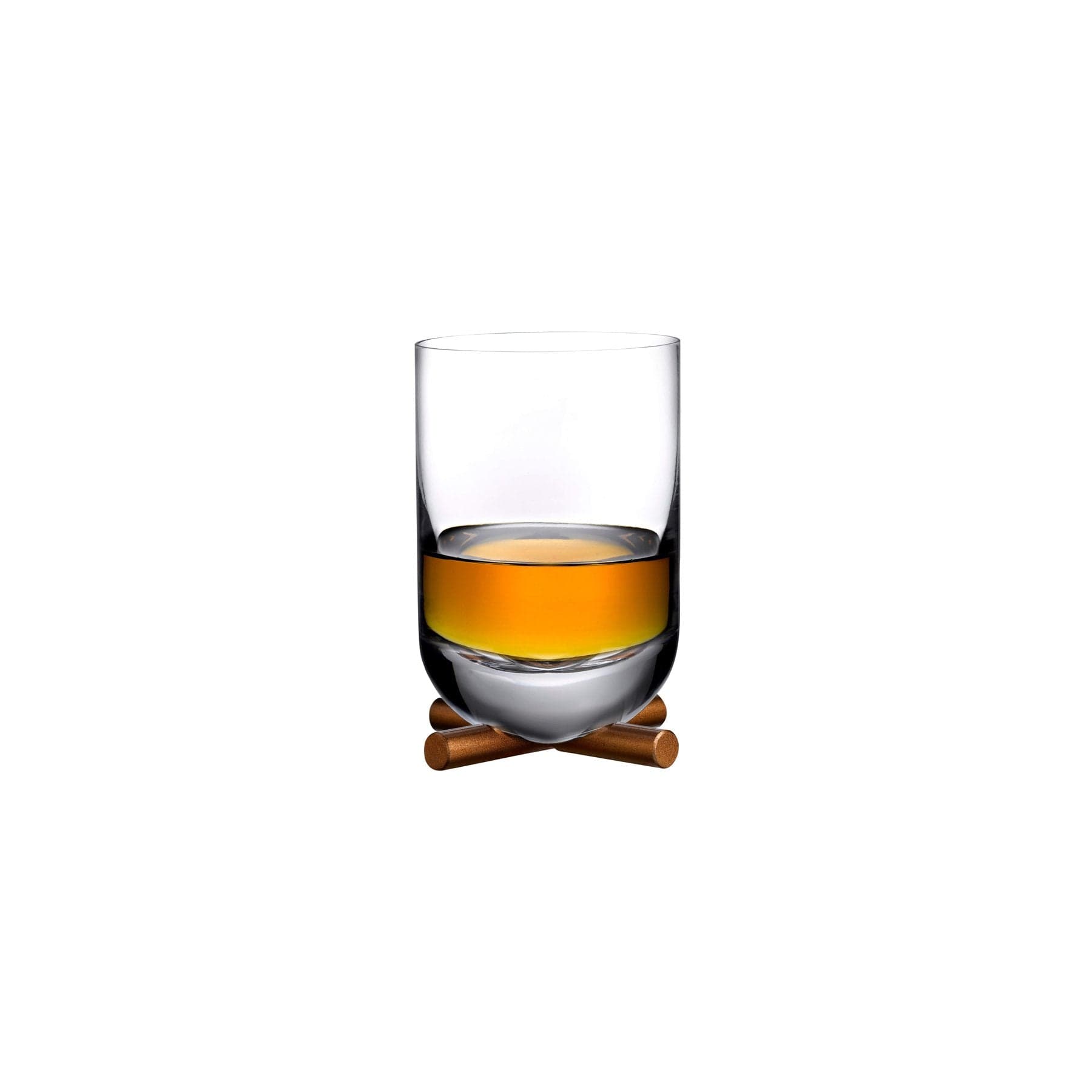 Camp Brass Base DOF Whiskey Glass