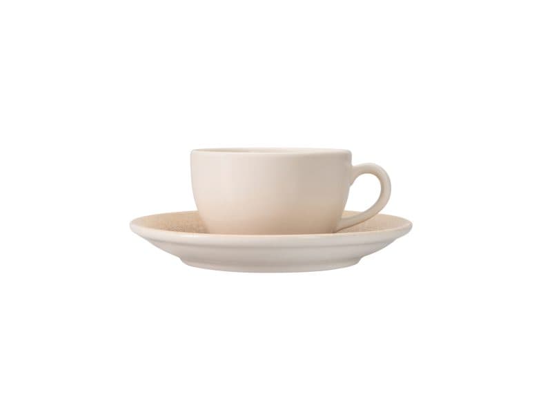 Zenit Bowl Shape Coffee Cup&Coupe Saucer 250 cc