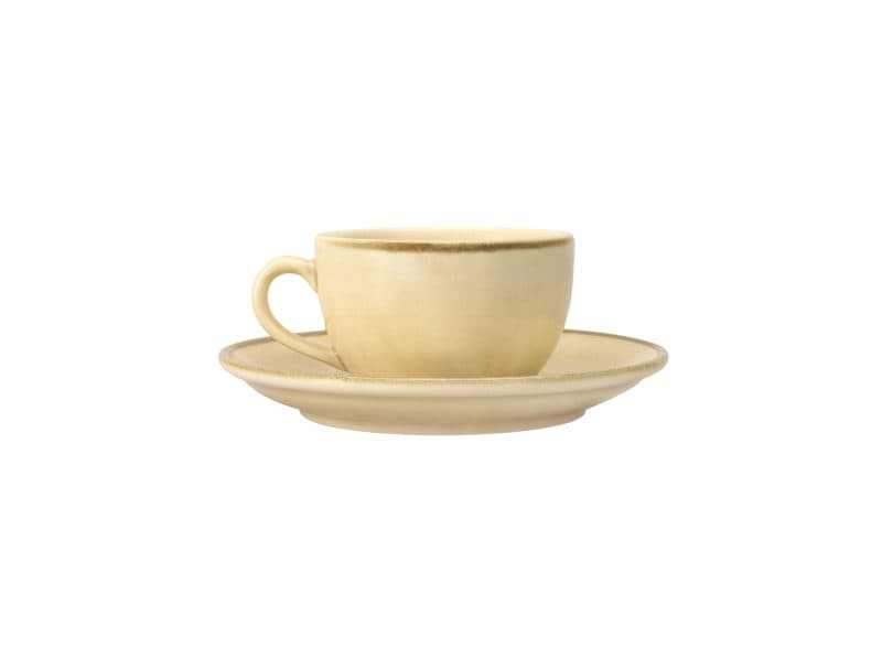 Sakura Bowl Shape Coffee Cup&Coupe Saucer 250 cc